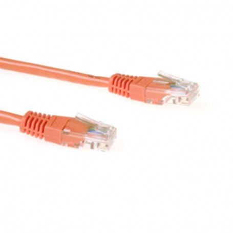 Cat5e UTP Cavo di rete Patch Arancio 0