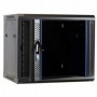 9U Armadio rack 19" a muro porta vetro 600x450x500mm (LxPxH)