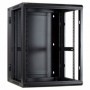 15U Armadio rack 19" a muro porta vetro 600x600x770mm (LxPxH)