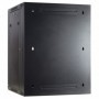 15U Armadio rack 19" a muro porta vetro 600x600x770mm (LxPxH)