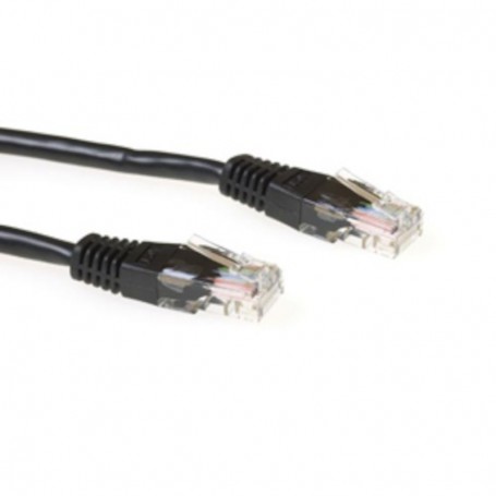 Cat5e UTP Cavo di rete Patch Nero 3m