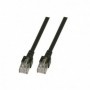 Acquista il miglior Cavo di rete Cat 5e  rj45 S/FTP Nero 0.5m