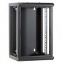 9U 10" Armadio rack  a muro porta vetro 312x310x486mm (LxPxH)