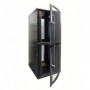 42U Armadio server rack 19" porta grigliata 2x 18U Scomparto