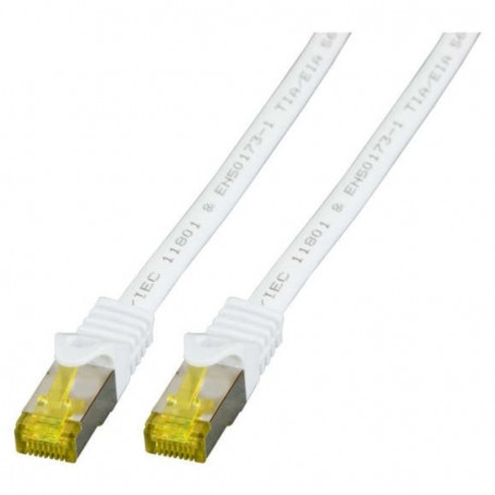 Cavo di rete patch Cat.6A- Cat7 10G S/FTP PIMF Bianco 0