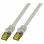 Cavo di rete patch Cat.6A- Cat7 10G S/FTP PIMF Grigio 0