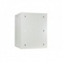 6U Armadio rack 19" a muro porta vetro 600x600x368mm (LxPxH) bianco