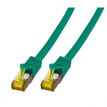 Cavo di rete patch Cat.6A- Cat7 10G S/FTP PIMF Verde 0