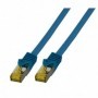 Cavo di rete patch Cat.6A- Cat7 10G S/FTP PIMF Blu 0