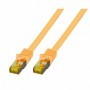 Cavo di rete patch Cat.6A- Cat7 10G S/FTP PIMF Giallo  3m