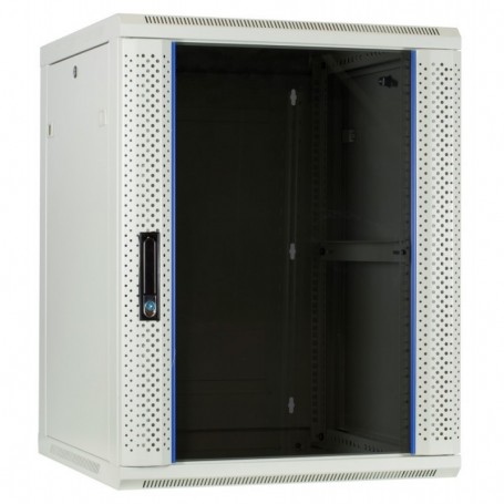 15U rack 19" pollici Armadio da muro 600mm profundita  parete bianco