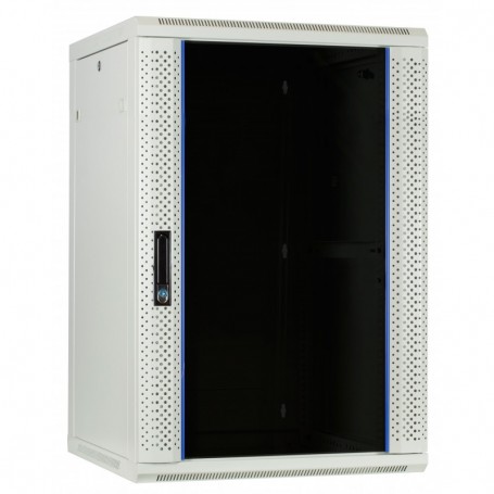 18U rack 19" pollici Armadio da muro 600mm profundita  parete bianco