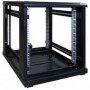 12U Mini armadio rack 19" porta vetro 600x800x720mm (LxPxH)