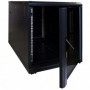 12U Mini armadio rack 19" porta vetro 600x1000x720mm (LxPxH)