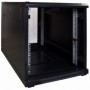 12U Mini armadio rack 19" porta grigliata 600x1000x720mm (LxPxH)