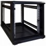 12U Mini armadio rack 19" porta grigliata 600x1000x720mm (LxPxH)