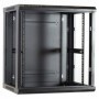 12U Armadio rack 19" a muro porta vetro 600x450x635mm (LxPxH)