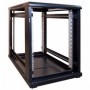 15U Mini armadio rack 19" porta grigliata 600x1000x860mm (LxPxH)