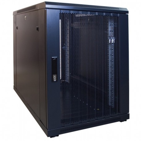 Cassetto Porta Tastiera 2U per Armadi Rack 19 con Serratura Nero