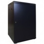 18U Armadio server rack 19" porta vetro 600x600x1000mm (LxPxH)