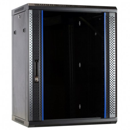 15U rack 19" pollici Armadio da muro 450mm profundita