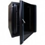 18U Armadio server rack 19" porta vetro 800x800x1000mm (LxPxH)