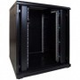 18U Armadio server rack 19" porta vetro 800x800x1000mm (LxPxH)