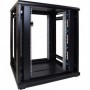 18U Armadio server rack 19" porta vetro 800x800x1000mm (LxPxH)