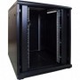 18U Armadio server rack 19" porta vetro 800x1000x1000mm (LxPxH)