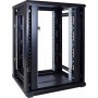 22U Armadio server rack 19" porta vetro 800x800x1200mm (LxPxH)