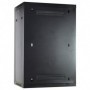 18U Armadio rack 19" a muro porta vetro 600x450x900mm (LxPxH)