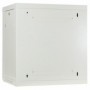 12U Armadio rack 19" a muro porta vetro 600x450x635mm (LxPxH) bianco