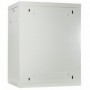 15U Armadio rack 19" a muro porta vetro 600x450x770mm (LxPxH) bianco